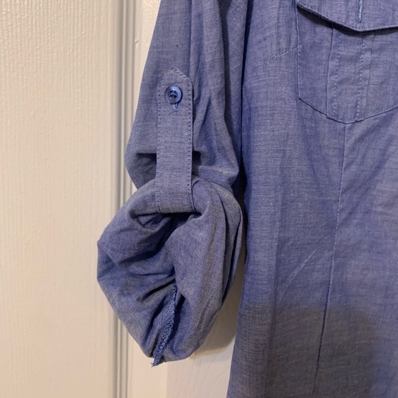 Denim Women’s Button Up Top - Picture 3 of 4